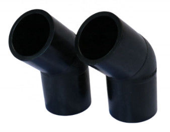 Dn63 Iso Butt Fusion Elbow Polyethylene Pipa Air Fitting